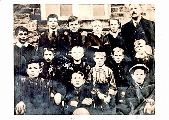Herbert Flower and pupils